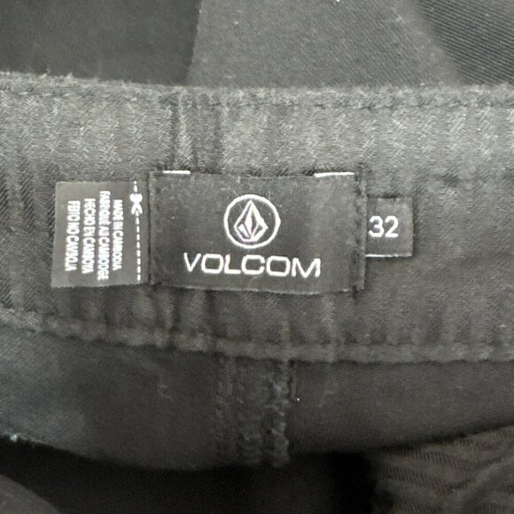 Volcom Women's 32 SO Chickie High-Rise Pant Black NWT Inseam 27" - Picture 8 of 11